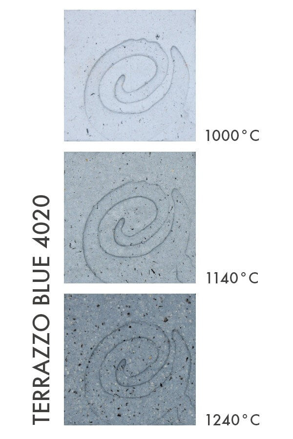 Terrazzo Blue 4020 Stoneware Çamuru