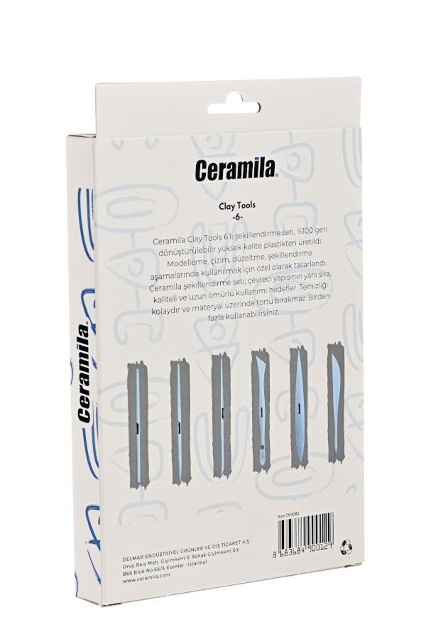Ceramila 6’lı Modelaj Seti
