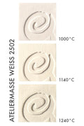 Ateliermasse Weiss 2502 Stoneware Çamuru