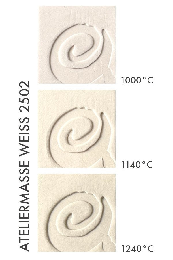 Ateliermasse Weiss 2502 Stoneware Çamuru